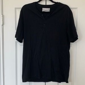 Black Zara Henley